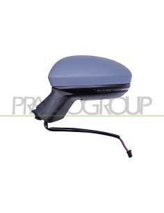 RETROVISORE SINISTRO ELETTRICO CON PRIMER TERMICO CHIUDIBILE CON FANALE ASFERICO 9 PINS
