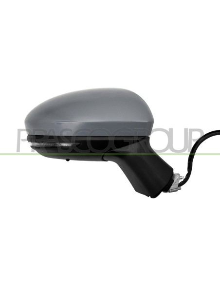 RETROVISORE DESTRO ELETTRICO CON PRIMER TERMICO CHIUDIBILE CON FANALE CON SONDA CON BLIS CONVESSO 12 PINS