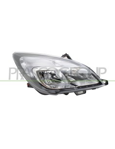 PROIETTORE DESTRO H7+H7 ELETTRICO CON MOTORE CROMATO