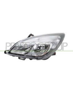 PROIETTORE SINISTRO H7+H7 ELETTRICO CON MOTORE CROMATO