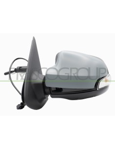 RETROVISORE SINISTRO A CAVI CON PRIMER CON FANALE CONVESSO