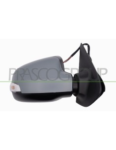 RETROVISORE DESTRO ELETTRICO TERMICO CON PRIMER CON FANALE CONVESSO