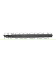 MODANATURA PORTA ANTERIORE SINISTRA NERA GOFFRATA MOD. 5 PORTE
