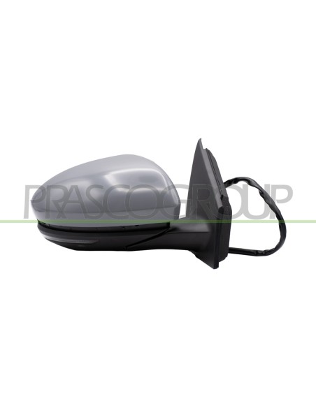 RETROVISORE DESTRO ELETTRICO CON PRIMER TERMICO CHIUDIBILE CON FANALE CON SONDA CON LUCE CORTESIA CONVESSO 13 PINS