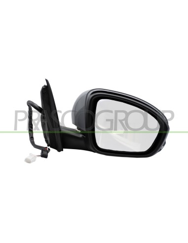 RETROVISORE DESTRO ELETTRICO CON PRIMER TERMICO CHIUDIBILE CON FANALE CON SONDA CON LUCE CORTESIA CONVESSO 13 PINS