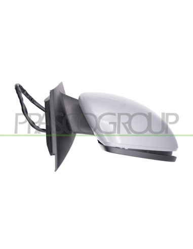 RETROVISORE DESTRO ELETTRICO CON PRIMER TERMICO CHIUDIBILE CON FANALE CON SONDA CON LUCE CORTESIA CONVESSO 13 PINS
