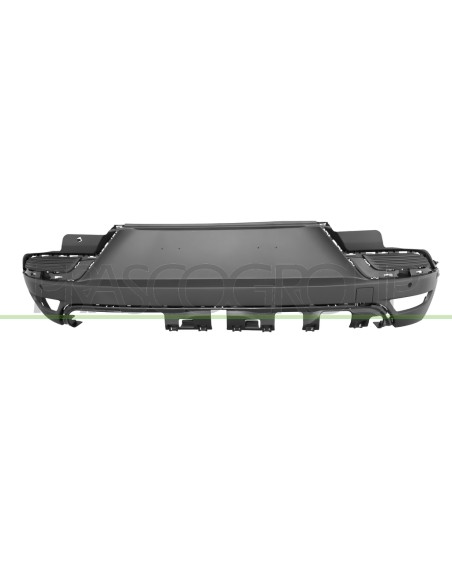 PARAURTI POSTERIORE INFERIORE NERO GOFFRATO CON FORI PDC+SUPPORTI CON FORI PARK ASSIST CON TAPPO COPRI GANCIO
