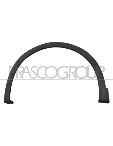 PARAFANGHINO ANTERIORE SINISTRO NERO GOFFRATO