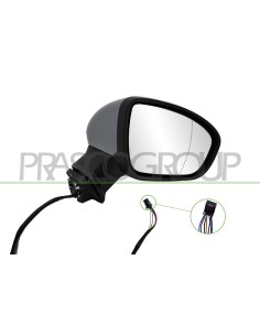 RETROVISORE DESTRO ELETTRICO CON PRIMER TERMICO CON FANALE CON SONDA ASFERICO 9 PINS 2