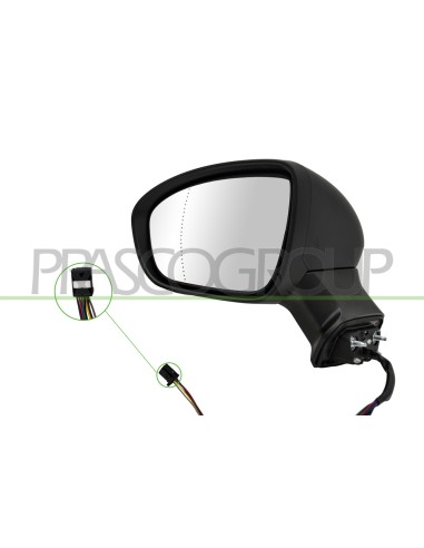 RETROVISORE SINISTRO-ELETTRICO-CON PRIMER-TERMICO-