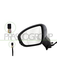 RETROVISORE SINISTRO ELETTRICO CON PRIMER TERMICO CON FANALE ASFERICO 7 PINS 2