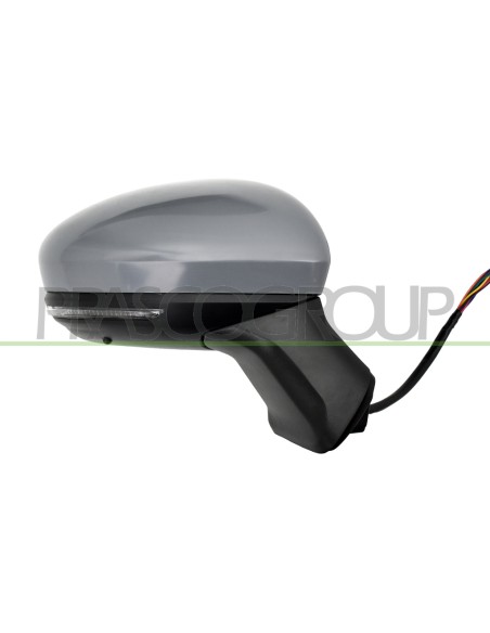 RETROVISORE DESTRO ELETTRICO CON PRIMER TERMICO CHIUDIBILE CON FANALE CON SONDA CON BLIS ASFERICO 12 PINS