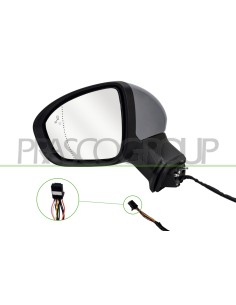 RETROVISORE SINISTRO ELETTRICO CON PRIMER TERMICO CHIUDIBILE CON FANALE CON BLIS ASFERICO 10 PINS 2
