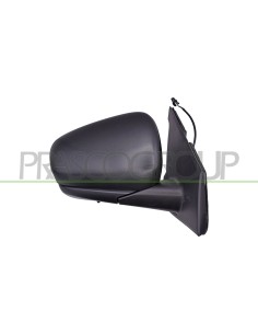 RETROVISORE DESTRO MANUALE NERO CON SONDA CONVESSO 2 PINS