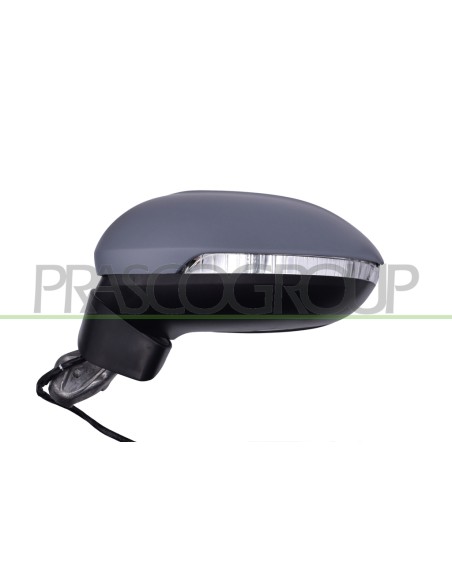 RETROVISORE SINISTRO ELETTRICO CON PRIMER TERMICO CON FANALE CON LUCE CORTESIA CON BLIS ASFERICO 7 PINS