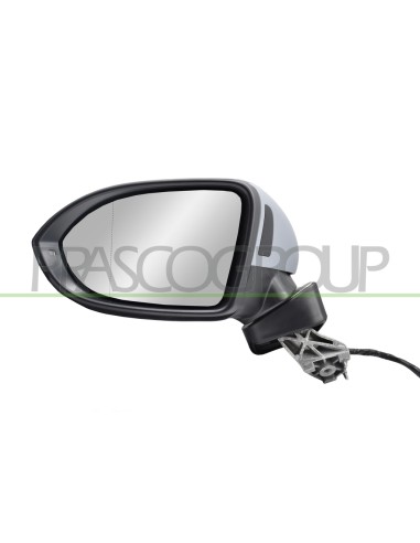 RETROVISORE SINISTRO ELETTRICO CON PRIMER TERMICO CON FANALE CON LUCE CORTESIA CON BLIS ASFERICO 7 PINS