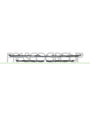 KIT MODANATURE GRIGLIA RADIATORE CROMATO (3 PEZZI)