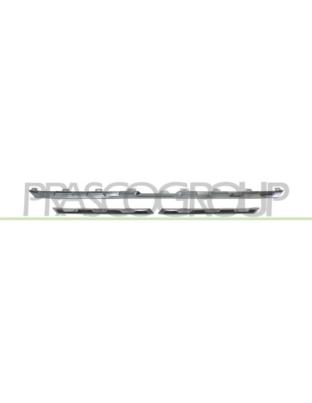 KIT MODANATURE GRIGLIA RADIATORE CROMATO (3 PEZZI)