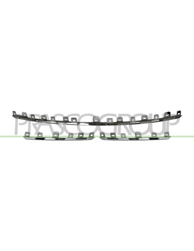 KIT MODANATURE GRIGLIA RADIATORE CROMATO (3 PEZZI)