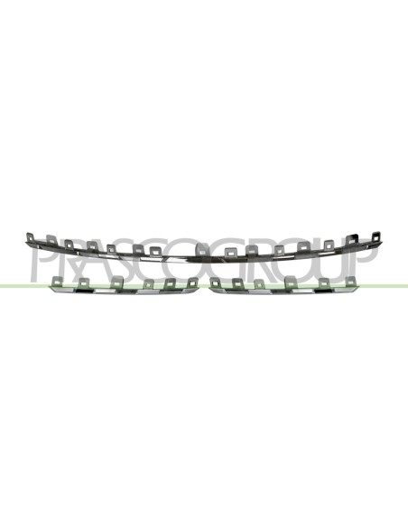 KIT MODANATURE GRIGLIA RADIATORE CROMATO (3 PEZZI)