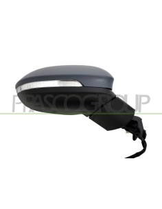 RETROVISORE DESTRO ELETTRICO CON PRIMER TERMICO CON FANALE CONVESSO 6 PINS