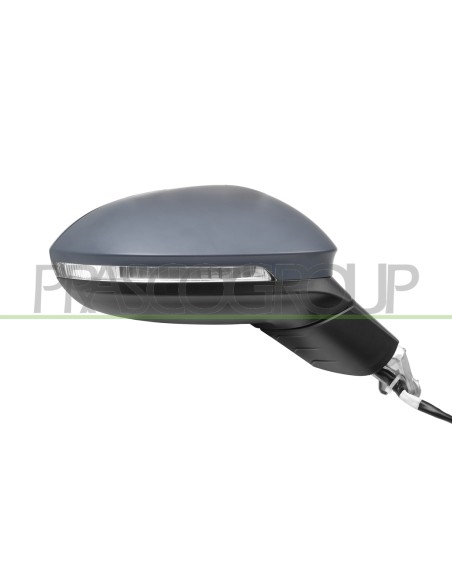RETROVISORE DESTRO ELETTRICO CON PRIMER TERMICO CON FANALE CON LUCE CORTESIA CON MEMORIA CONVESSO 11 PINS