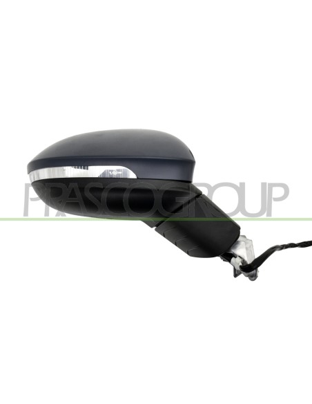 RETROVISORE DESTRO ELETTRICO CON PRIMER TERMICO CON FANALE CON LUCE CORTESIA CON MEMORIA CONVESSO 11 PINS