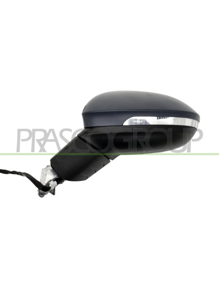 RETROVISORE SINISTRO ELETTRICO CON PRIMER TERMICO CON FANALE CON LUCE CORTESIA CON MEMORIA ASFERICO 11 PINS