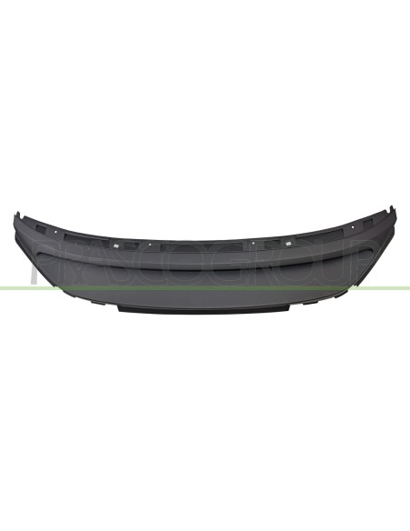 SPOILER PARAURTI POSTERIORE NERO GOFFRATO CON FORI PDC+SUPPORTI