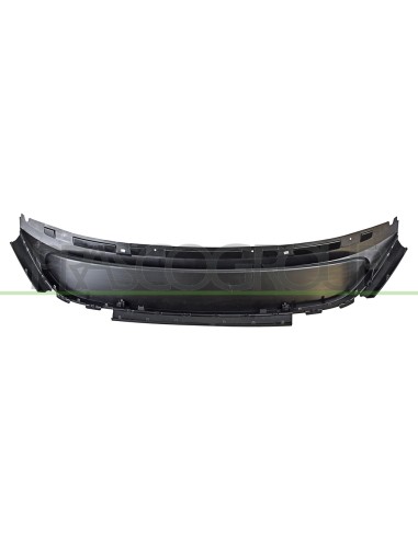 SPOILER PARAURTI POSTERIORE NERO GOFFRATO CON FORI PDC+SUPPORTI