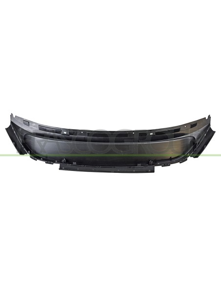 SPOILER PARAURTI POSTERIORE NERO GOFFRATO CON FORI PDC+SUPPORTI