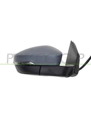 RETROVISORE DESTRO ELETTRICO CON PRIMER TERMICO CON FANALE CONVESSO 6 PINS VOLKSWAGEN T CROSS Mod. 01-19 - 03-24