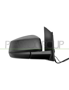 RETROVISORE DESTRO ELETTRICO NERO TERMICO CON ANTENNA RADIO CONVESSO 5 PINS VOLKSWAGEN CADDY CARGO-VAN Mod. 09-20
