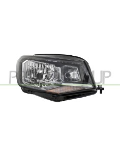 PROIETTORE DESTRO H4 ELETTRICO CON MOTORE NERO VOLKSWAGEN CADDY Mod. 04-15 - 08-20