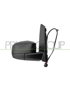 RETROVISORE DESTRO ELETTRICO NERO TERMICO CONVESSO 5 PINS