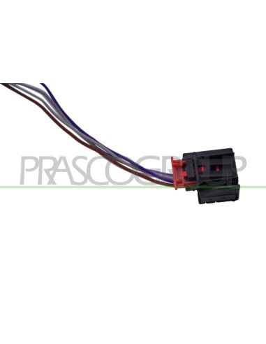 RETROVISORE DESTRO ELETTRICO NERO TERMICO CONVESSO 5 PINS