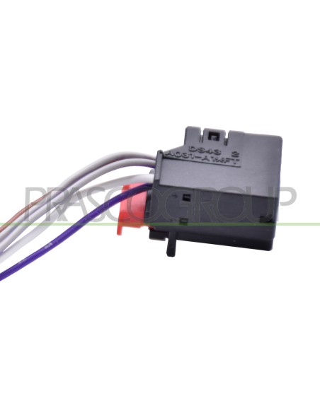 RETROVISORE DESTRO ELETTRICO TERMICO CON PRIMER CONVESSO 5 PINS