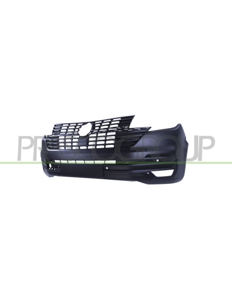 PARAURTI ANTERIORE NERO GOFFRATO CON FORI PARK ASSIST+SUPPORTI
