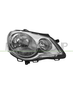 FARO FANALE PROIETTORE ANTERIORE VOLKSWAGEN POLO 2005 PARAB. CROMATA DX DEPO 23240